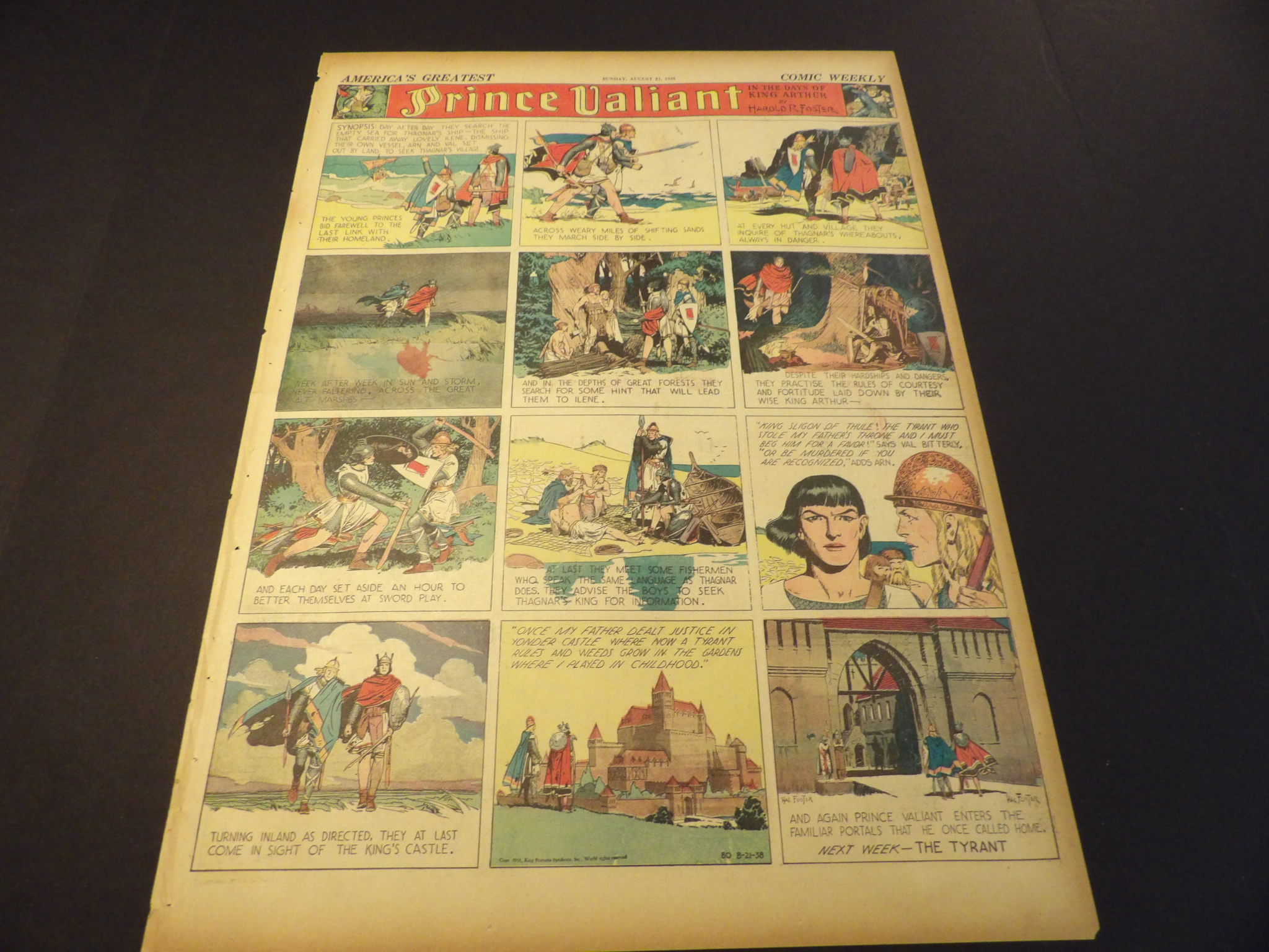 Andy Madura's Sunday Comics - Prince Valiant - 1937-1942