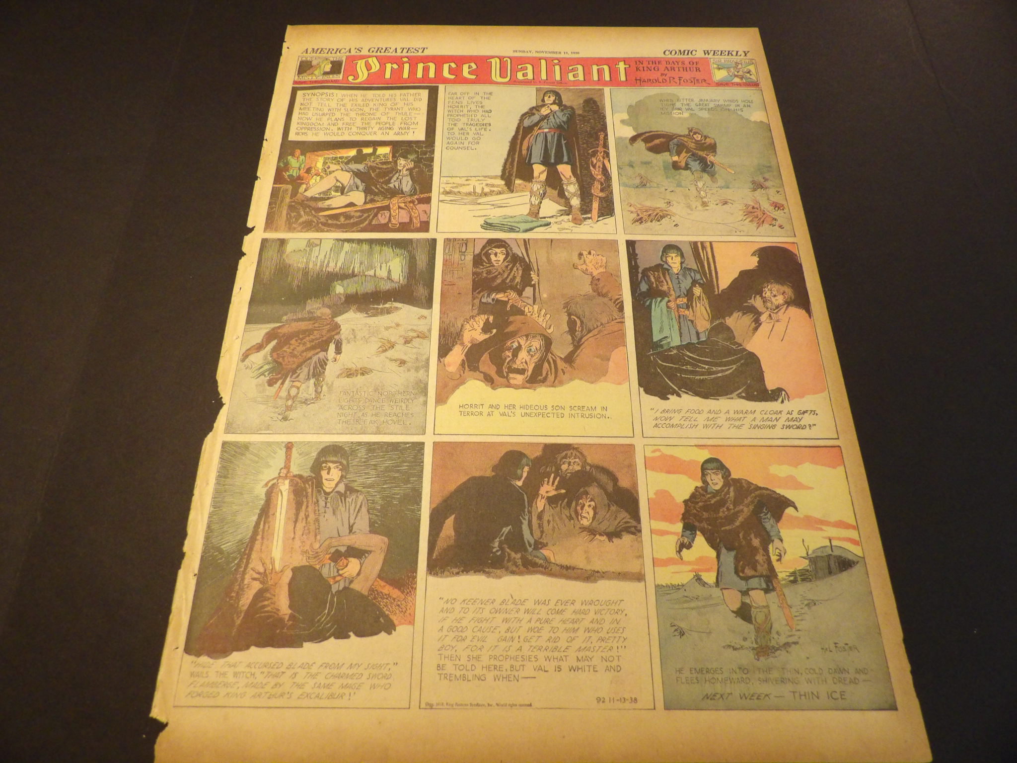 Andy Madura's Sunday Comics - Prince Valiant - 1937-1942