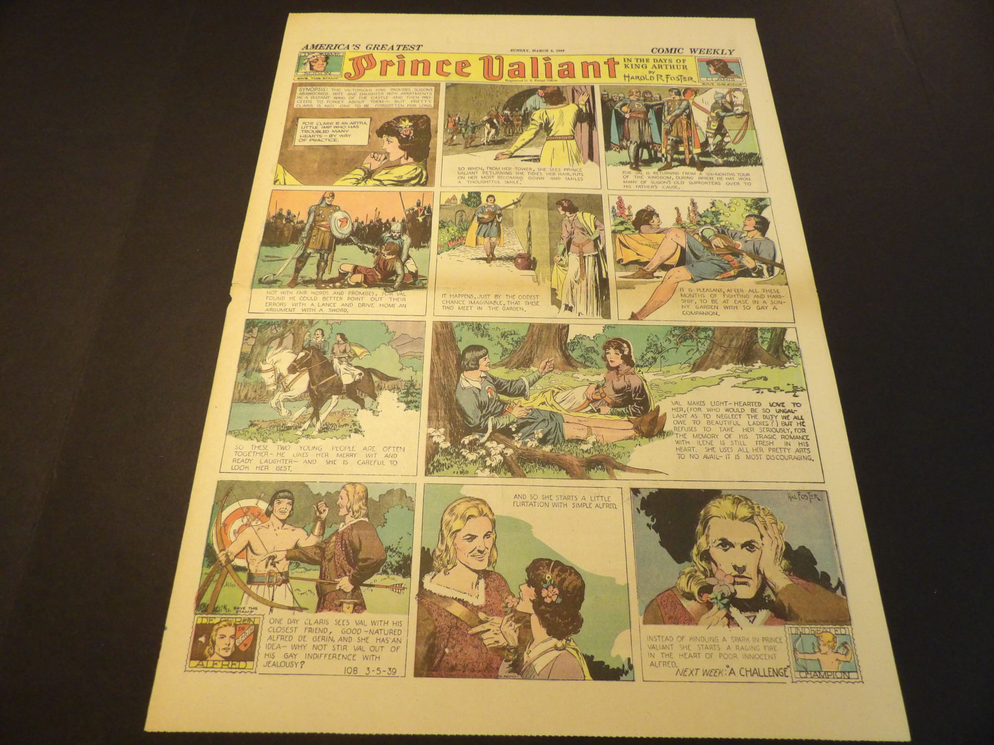 Andy Madura's Sunday Comics - Prince Valiant - 1937-1942